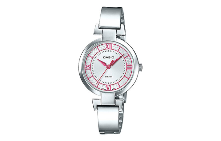 CASIO CASIO Women's Standard Series Silver Watch LTP-E403D-4A