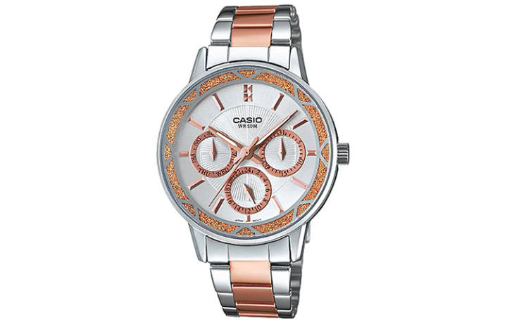CASIO CASIO Women's Standard Series Silver Watch LTP-2087RG-7AV