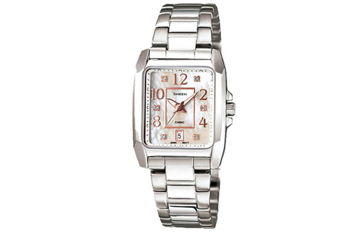 CASIO CASIO Women's SHEEN White Watch SHE-4023DP-7