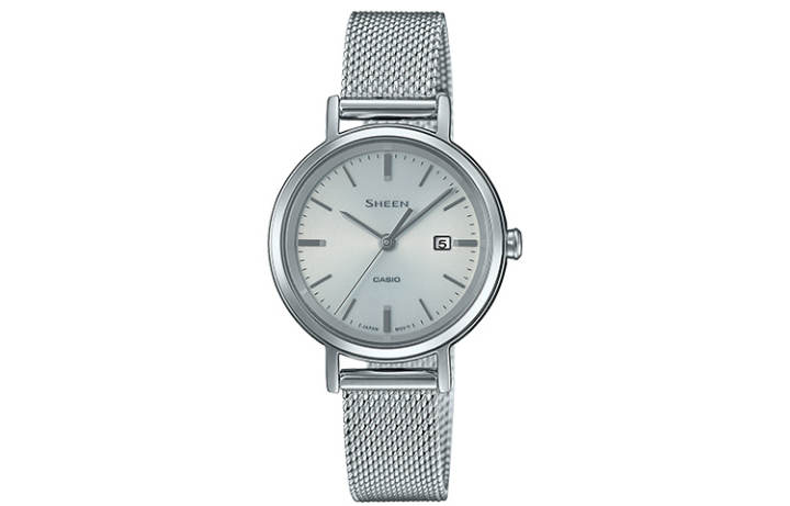 CASIO CASIO Women's SHEEN Silver Watch SHS-D300DC-7A