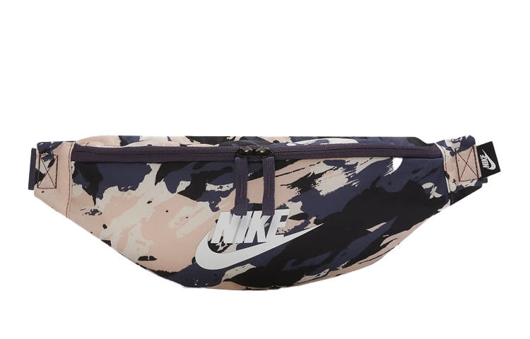 Nike Nike SportswearHeritage Streetwear Fabric Sling Bag, Fanny Pack Regular Unisex Dark Purple White