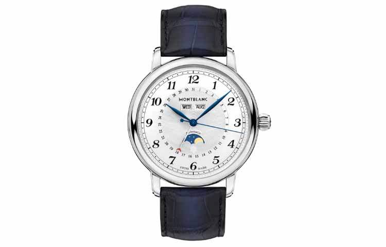 MONTBLANC Automatic Mechanical Movement 30m Waterproof Men's Watches Watch 42mm Silver Dial Stainless Steel Case
