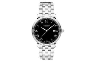 MONTBLANC Tradition Collection Automatic Mechanical Movement 30m Waterproof Men's Watches Watch 40mm Black Dial