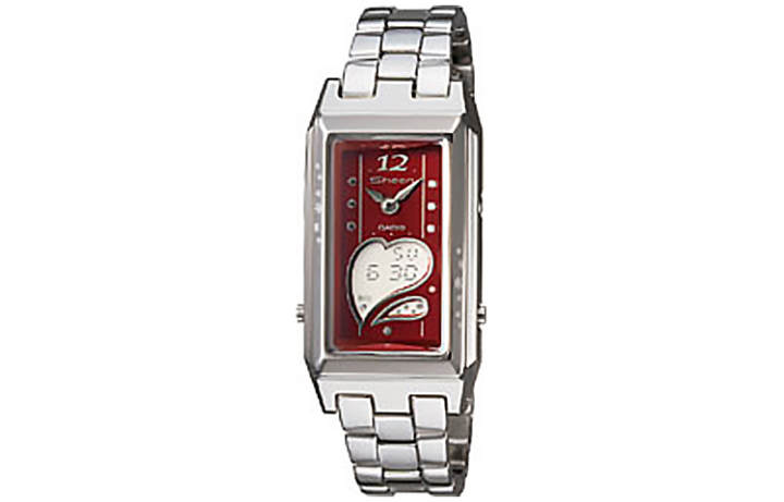 CASIO CASIO Women's SHEEN Red Watch SHN-6002D-4A2