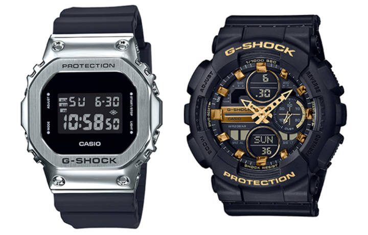 CASIO CASIO Unisex Pair Table Series Black Watch