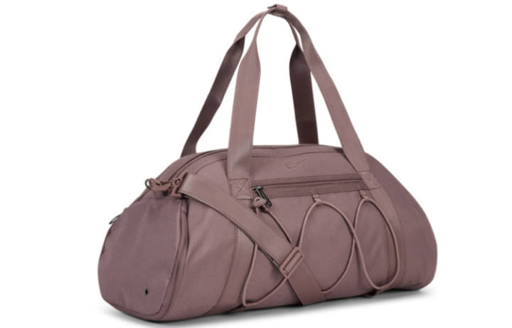 Nike Nike Polyester Training Luggage Bag, Gym Bag, One Shoulder Handbag Regular Unisex Mauve