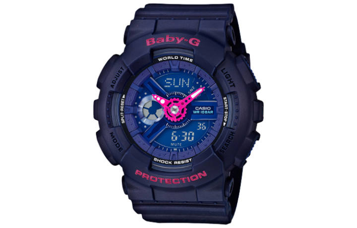 CASIO CASIO Women's BABY-G Blue Watch BA-110PP-2A