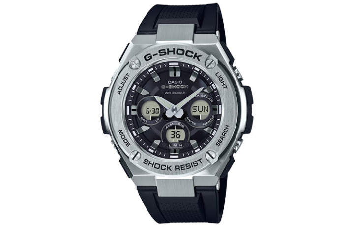CASIO CASIO Men G-STEEL Series Black Watch GST-S310-1A