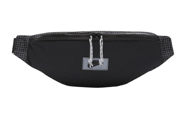 Nike Nike Polyester Fanny Pack, Crossbody Bag, Sling Bag Men's Black