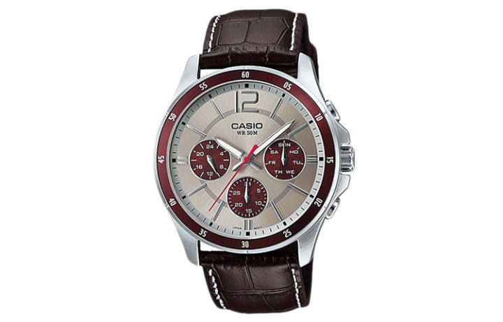 CASIO CASIO Men Standard Series Gray Watch MTP-1374L-7A1V