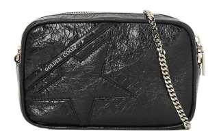 Golden Goose Sheepskin Shoulder Bag Women's Black