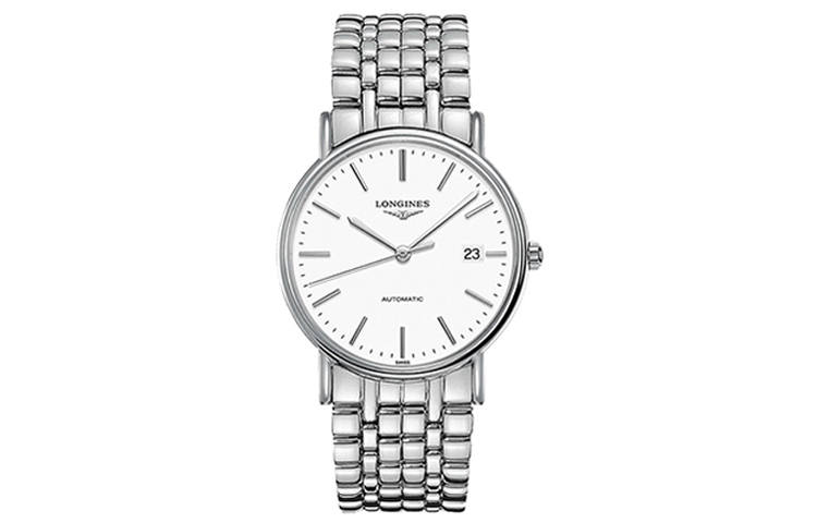 LONGINES Fashion Collection Automatic Mechanical Movement Men's Watches Watch 38.5mm White Dial