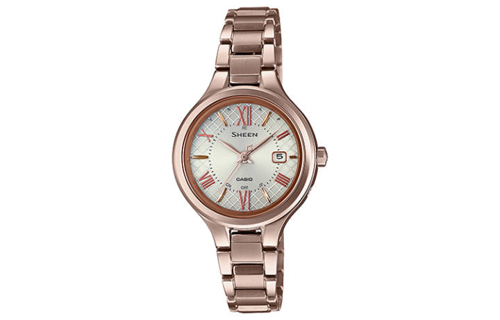 CASIO CASIO Women's SHEEN White Watch SHW-7000TCG-4A
