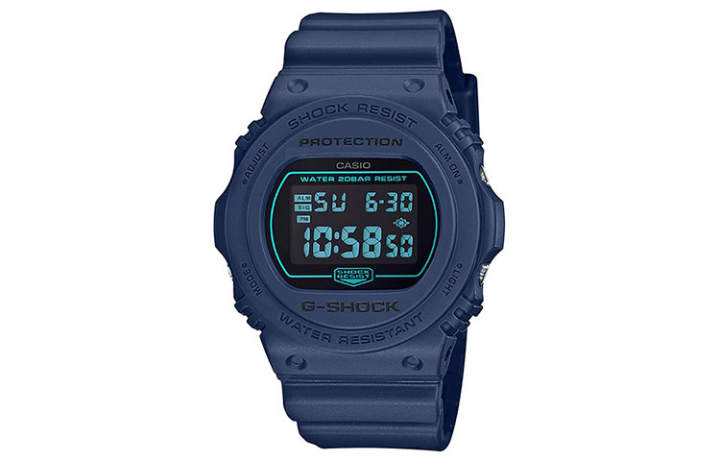 CASIO CASIO Men G-SQUAD Series Blue Watch DW-5700BBM-2