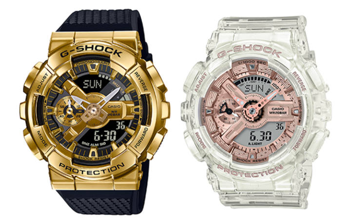 CASIO CASIO Unisex Pair Table Series Gold Watch