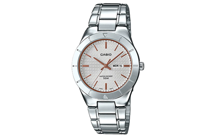 CASIO CASIO Women's Standard Series Silver Watch LTP-1410D-7A2