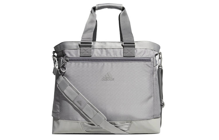 Adidas Adidas Nylon Fabric Crossbody Bag Regular Unisex Light Gray