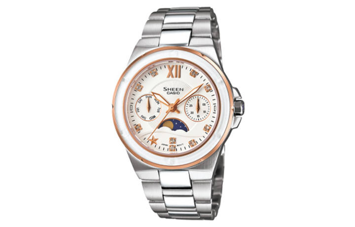 CASIO CASIO Women's SHEEN White Watch SHE-3500SG-7A