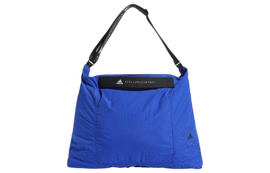 Adidas Adidas Recycled Nylon Plain Weave Fabric Crossbody Bag, Shoulder Bag Regular Unisex Royal Blue