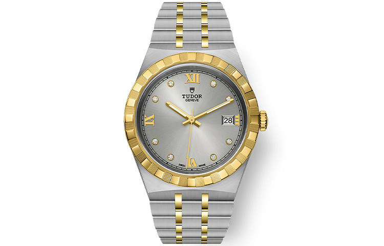 TUDOR Royal Collection Automatic Mechanical Movement 100 M Waterproof Men's Watches Watch 38mm Silver Dial