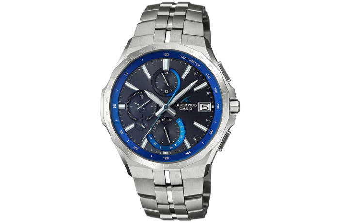 CASIO CASIO Men OCEANUS Blue Watch OCW-S5000-1AJF