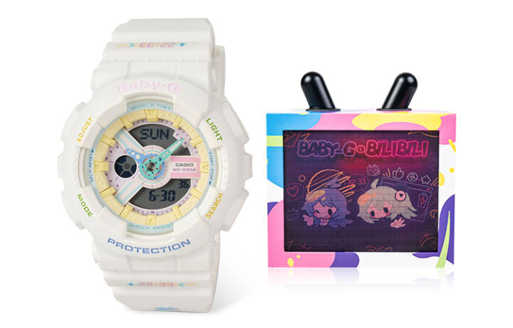 CASIO CASIO Women's BABY-G White Watch BA-110TM-7APRB