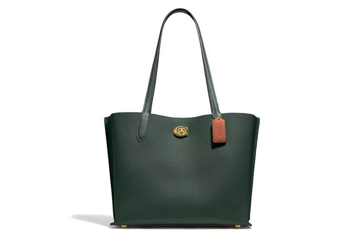 COACH Willow Leather Crossbody Bag, Shoulder Bag, Tote Bag, Shopping Bag, Handbag Large Women's Jasper