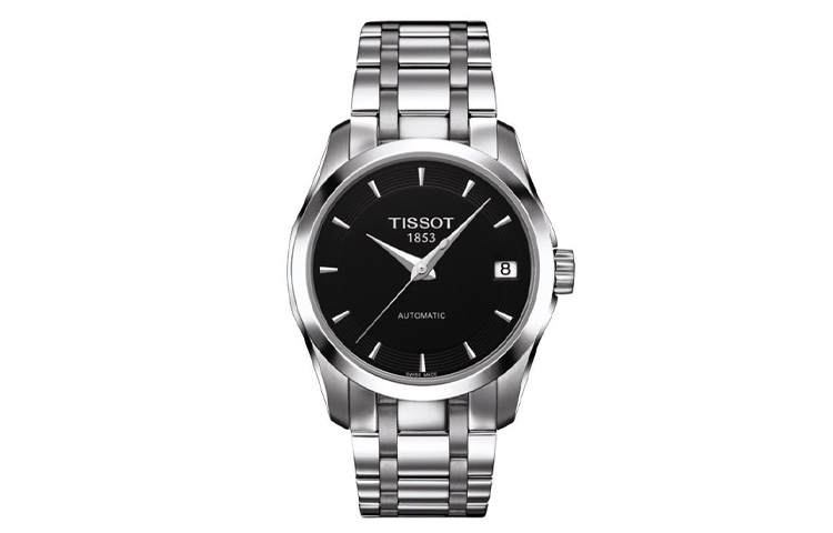 TISSOT Kutu Collection Automatic Mechanical Movement Women's Watch 32mm Black Dial