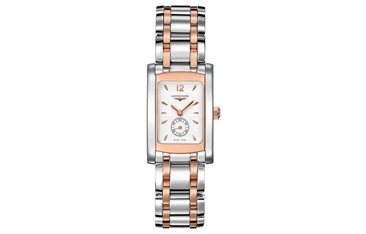 LONGINES DolceVita Collection Quartz Movement Women's Watch 19.8*24.5mm White Dial Stainless Steel Case