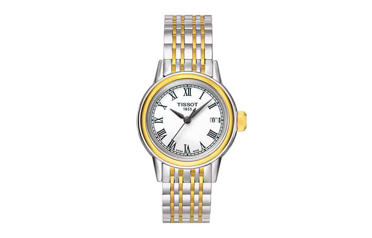 TISSOT Kason Zen I Collection Quartz Movement 30m Waterproof Women's Watch 29mm White Dial