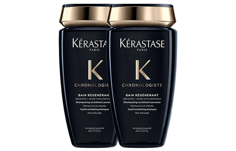 KERASTASE Black Diamond Key Source Shampoo Hydrating Hair Care Moisturizing Frizz Control Smoothing Cleaning Soap Scent