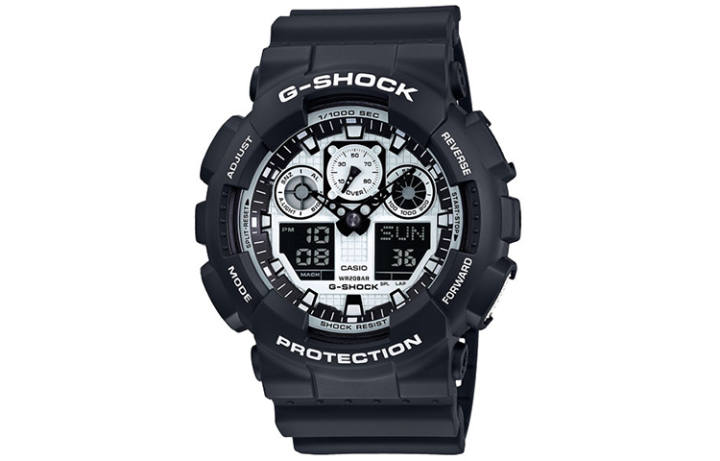CASIO CASIO Men G-SHOCK White Watch GA-100BW-1A
