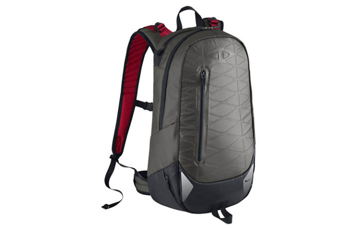 Nike Nike Metal Accessories Polyester Backpack Unisex Silver Gray
