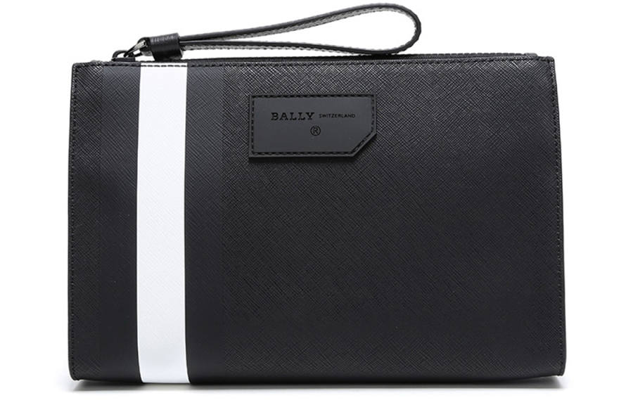 BALLY BALLY PVC Handbag Clutch Regular Men's Black
