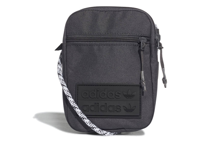 Adidas Originals Recycled Polyester Crossbody Bag Regular Unisex Black