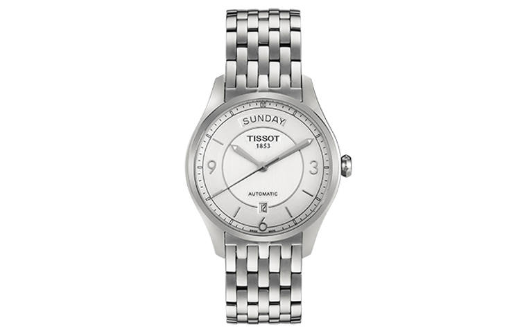 TISSOT Only You Collection Automatic Mechanical Movement 50m Waterproof Men's Watches Watch 37mm White Dial