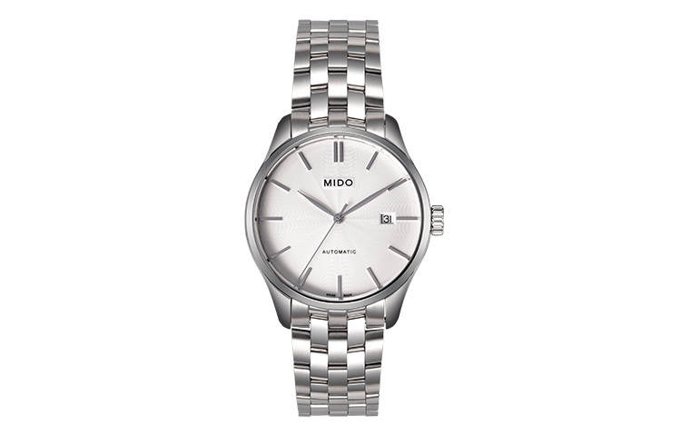 MIDO Brunna Collection Automatic Mechanical Movement 50m Waterproof Men's Watches Watch 40mm White Dial