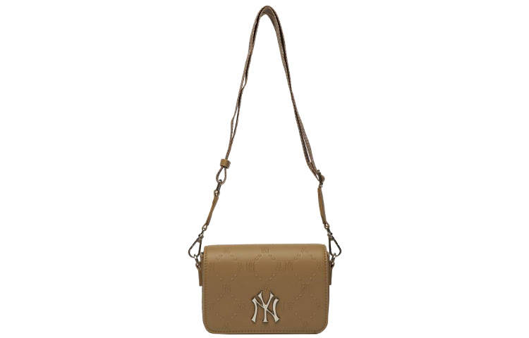 MLB MLB Leather Polyester Camera Bag, Crossbody Bag Regular Women's Brown