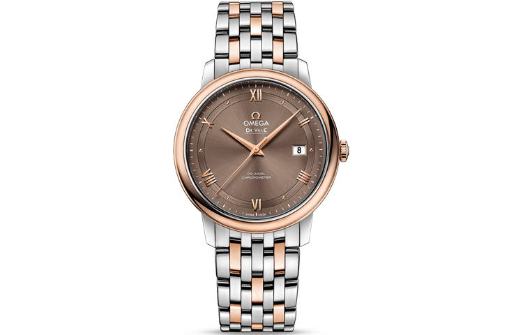 OMEGA Disc Fly Collection Elegant Automatic Mechanical Movement Men's Watches Watch 39.5mm Coffee Watch Dial