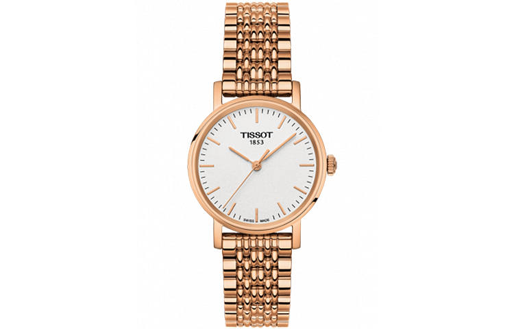 TISSOT Meishi Collection Quartz Movement Women's Watch 30mm White Dial Stainless Steel Case