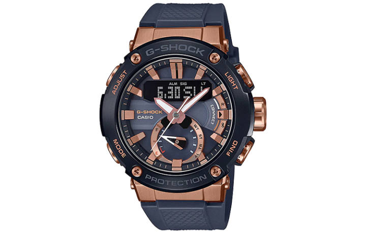CASIO CASIO Men G-STEEL Series Black Watch GST-B200G-2A