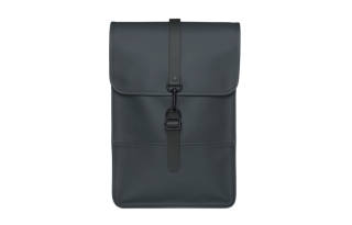 Rains Matte Waterproof Backpack Regular Unisex Slate Gray
