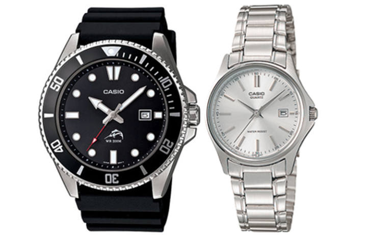 CASIO CASIO Unisex Pair Table Series White Watch