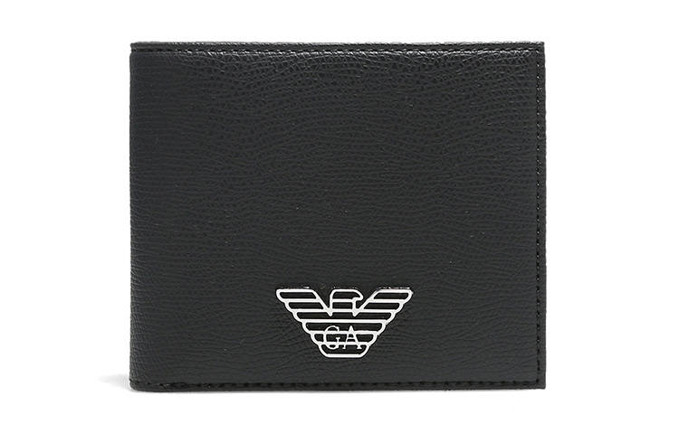EMPORIO ARMANI PVC Card Holder, Wallet, Wallet Men's Black