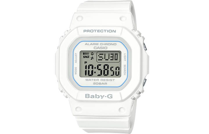 CASIO CASIO Women's BABY-G White Watch BGD-560-7D