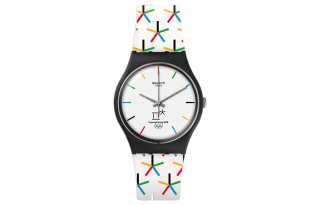 SWATCH Men 34mm White Watch GZ317