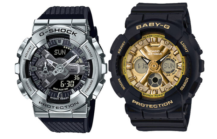 CASIO CASIO Unisex Pair Table Series Black Watch