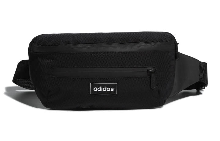 Adidas Adidas Polyamide Sling Bag One Shoulder Crossbody Fanny Pack Unisex Black
