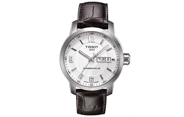 TISSOT Automatic Mechanical Movement Men's Watches Watch 39mm White Dial Stainless Steel Case