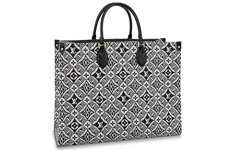 LOUIS VUITTON Cow Leather Jungle Bag, Tote Bag, Shopping Bag, Shoulder Bag, Handbag Large Women's Gray